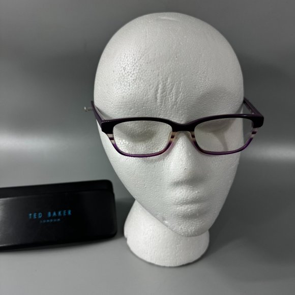 Ted Baker London B928 Purple Eyeglasses Frame with Case - Picture 1 of 9